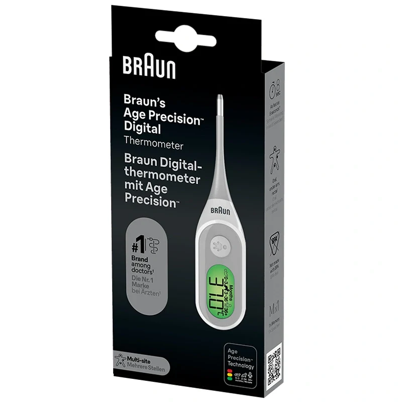 Braun Age Precision digital febertermometer PRT2000 Braun