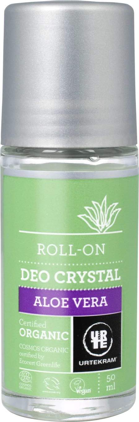 Urtekram Aloe Vera Deokristall Roll-On 50 ml Urtekram