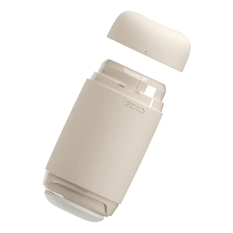Tenga Puffy Latte Brown Onanihjälpmendel för män Tenga