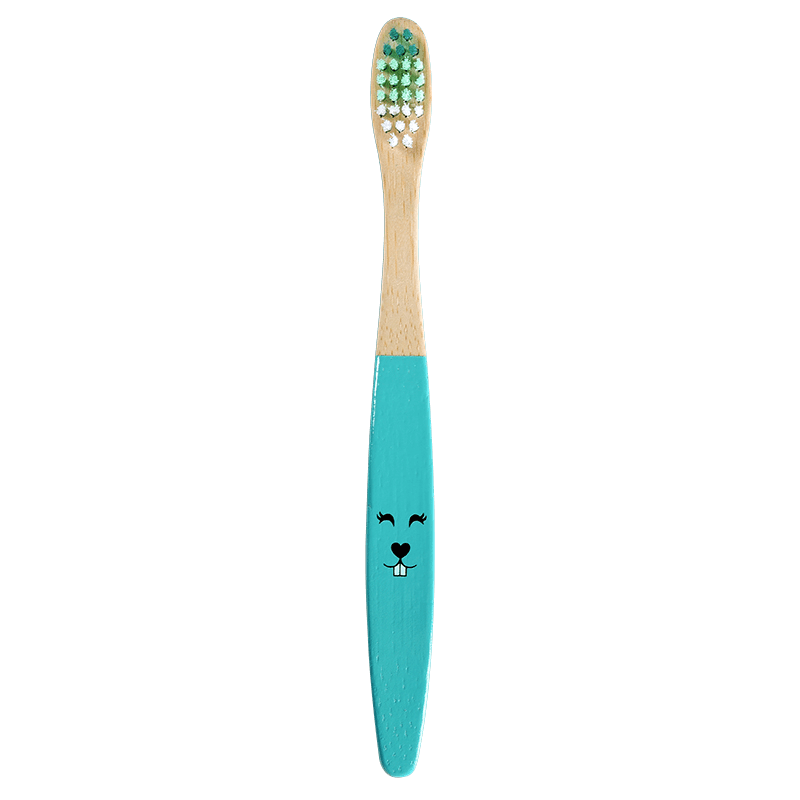 EasyFairy Bambutandborste 3-5 år Turquoise EasyFairy
