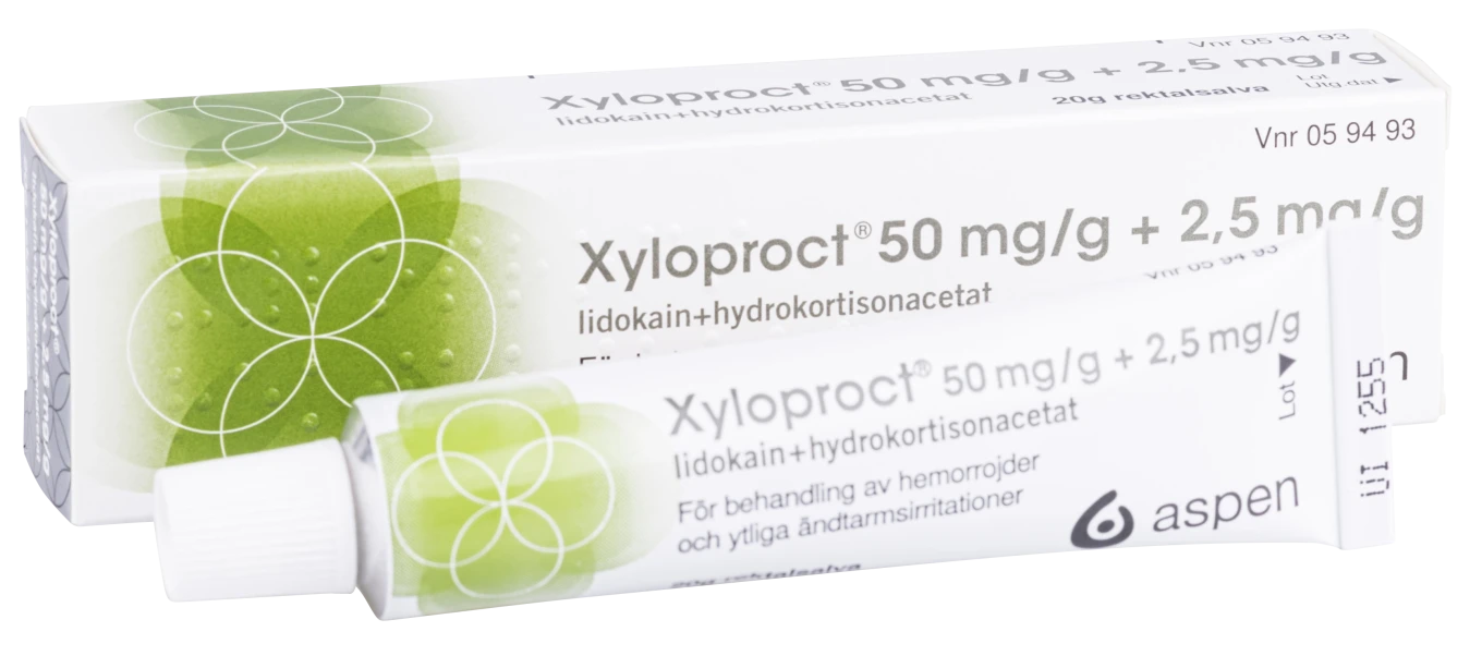 Xyloproct rektalsalva 20 g Xyloproct