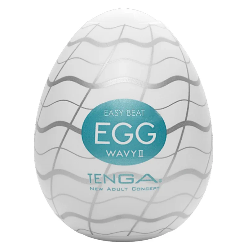 Tenga Egg Wavy II Onanihjälpmendel för män Tenga