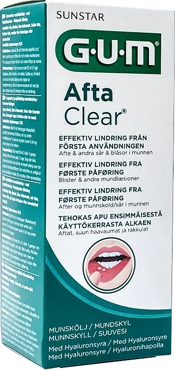 GUM AftaClear Munskölj 120 ml Gum