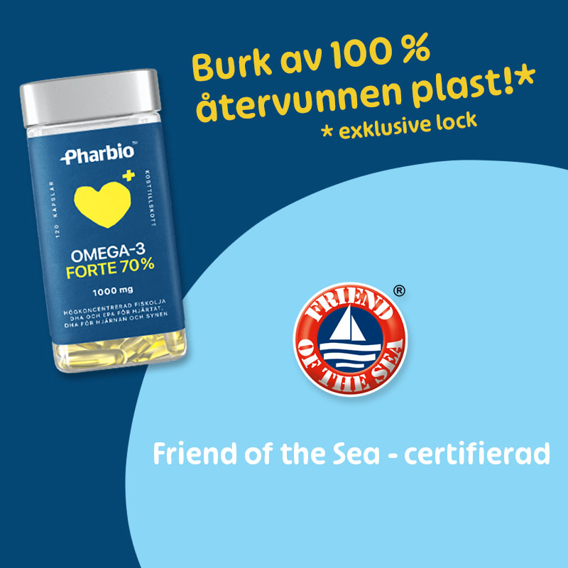 Pharbio Omega-3 Forte Kapsel 120st Pharbio