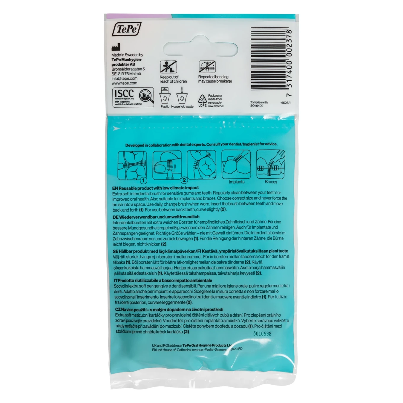 TePe mellanrumsborste extra mjuk 1,1 mm TePe