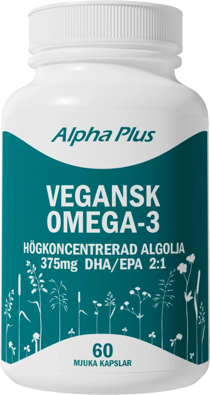 Alpha Plus  Omega-3 60 mjuka kapslar Alpha Plus