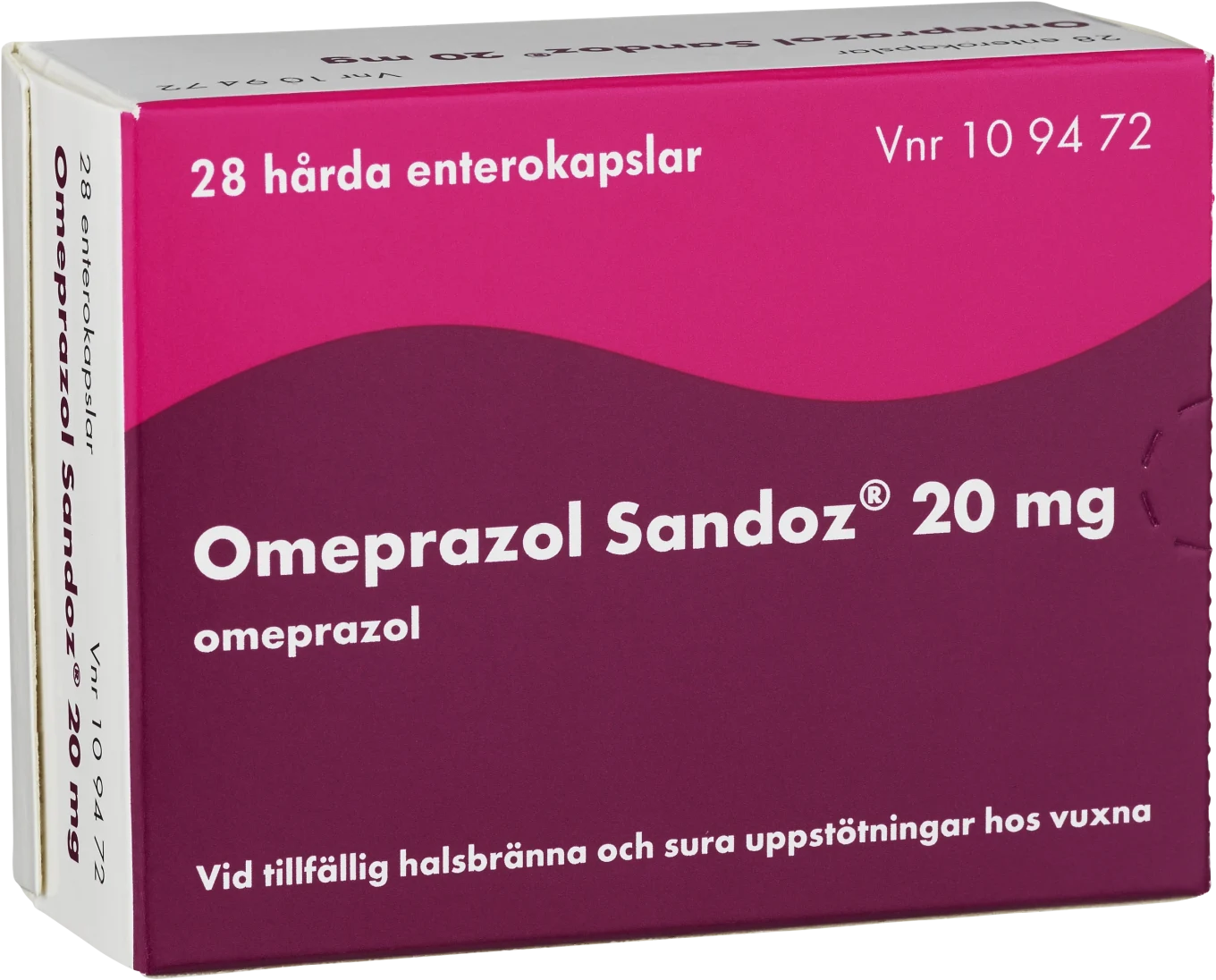 Omeprazol Sandoz enterokapsel 20 mg 28 st Sandoz