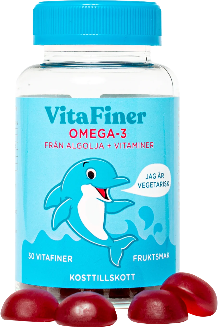 VitaFiner Omega 3 från Alg 30 tuggisar Vitabeaner