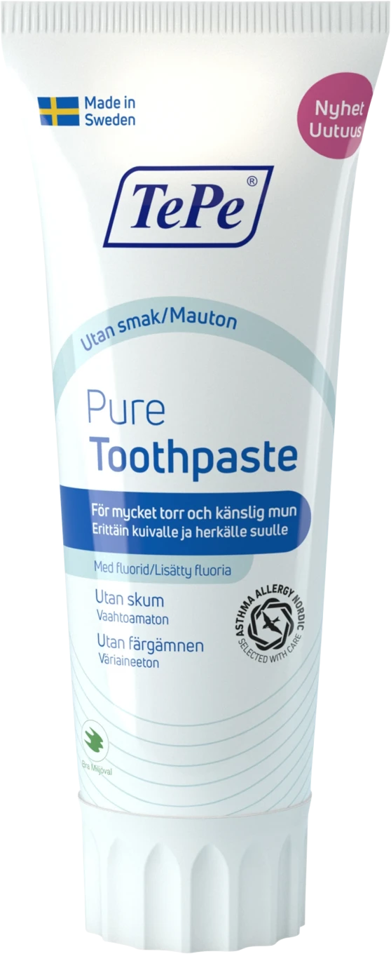 TePe Pure Toothpaste Unflavoured 75 ml TePe