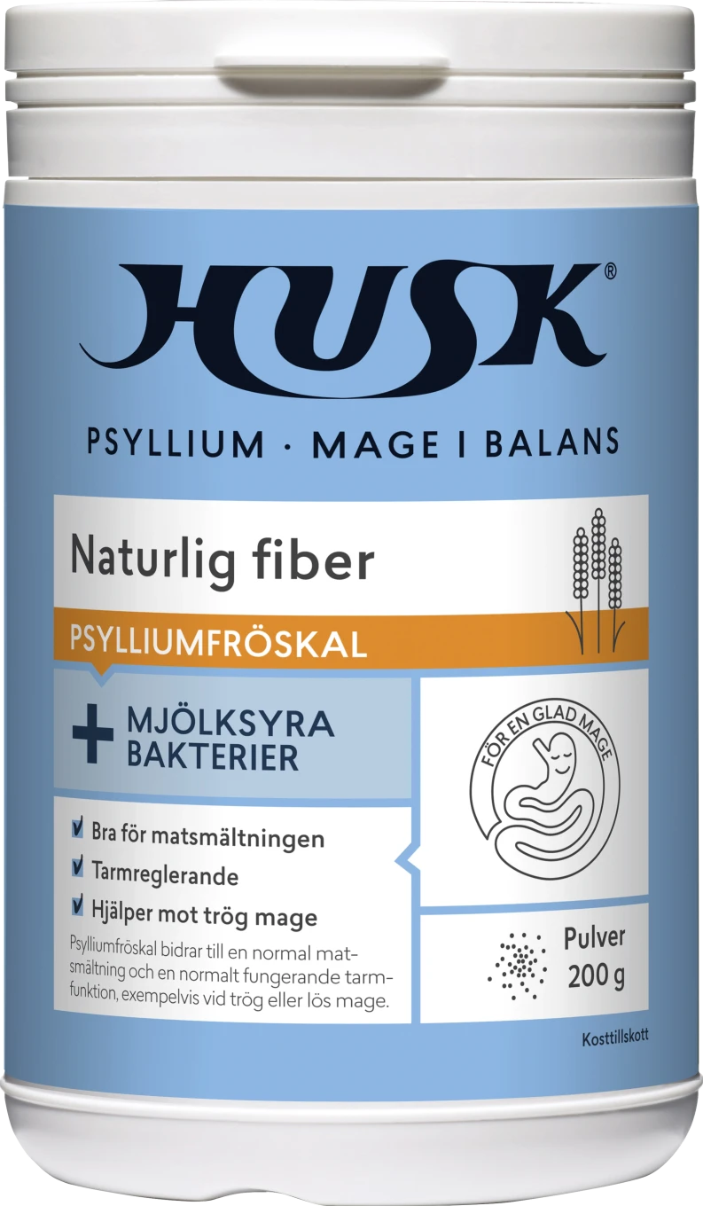 Husk Mage i Balans Fiber+Mjölksyrabakterier 200 g Husk