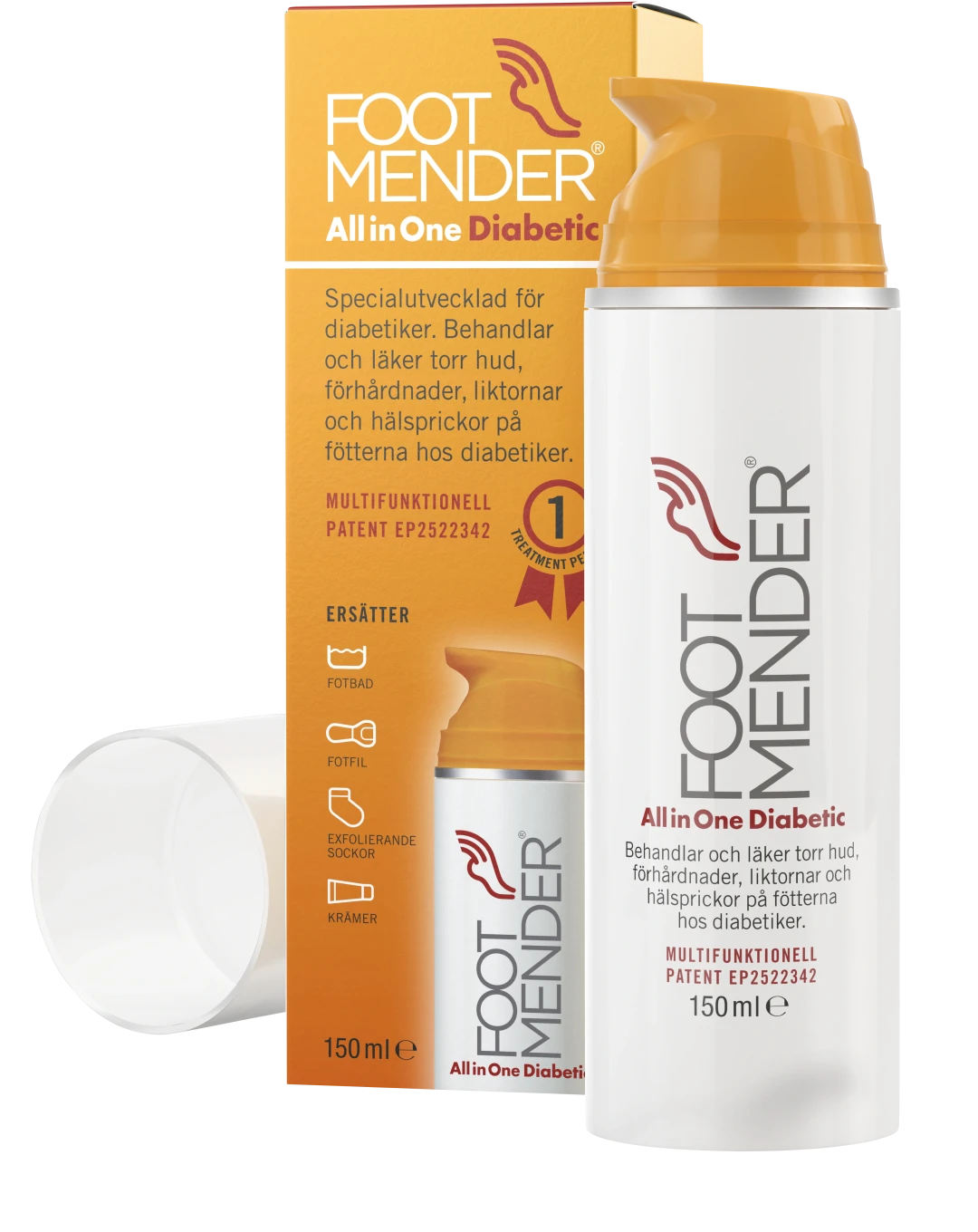 Footmender All in One Diabetic 150 ml Footmender