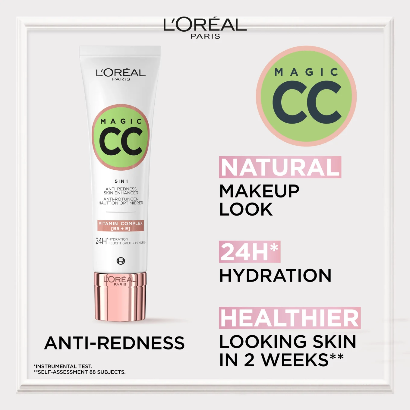 L'Oréal Paris Magic CC Cream Green Universal 01 30 ml LOreal Paris