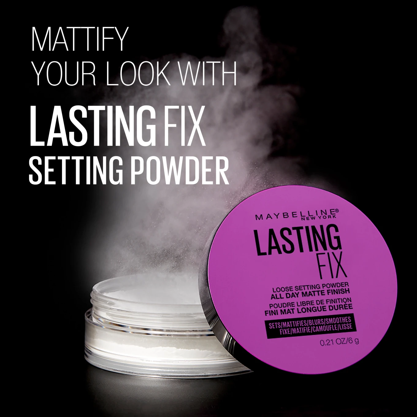 Maybelline New York Lasting Fix Loose Setting Powder 01 Translucent 6 g Maybelline New York