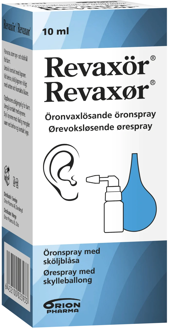 Revaxör Öronspray med sköljblåsa 10 ml Revaxör