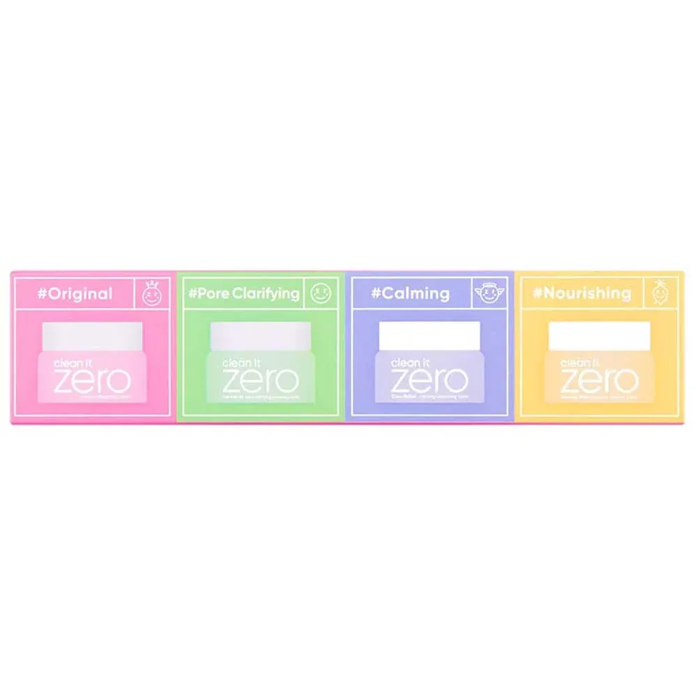 Banila Co Clean it Zero Cleansing Balm Original Miniature Set 4x7 ml Banila Co