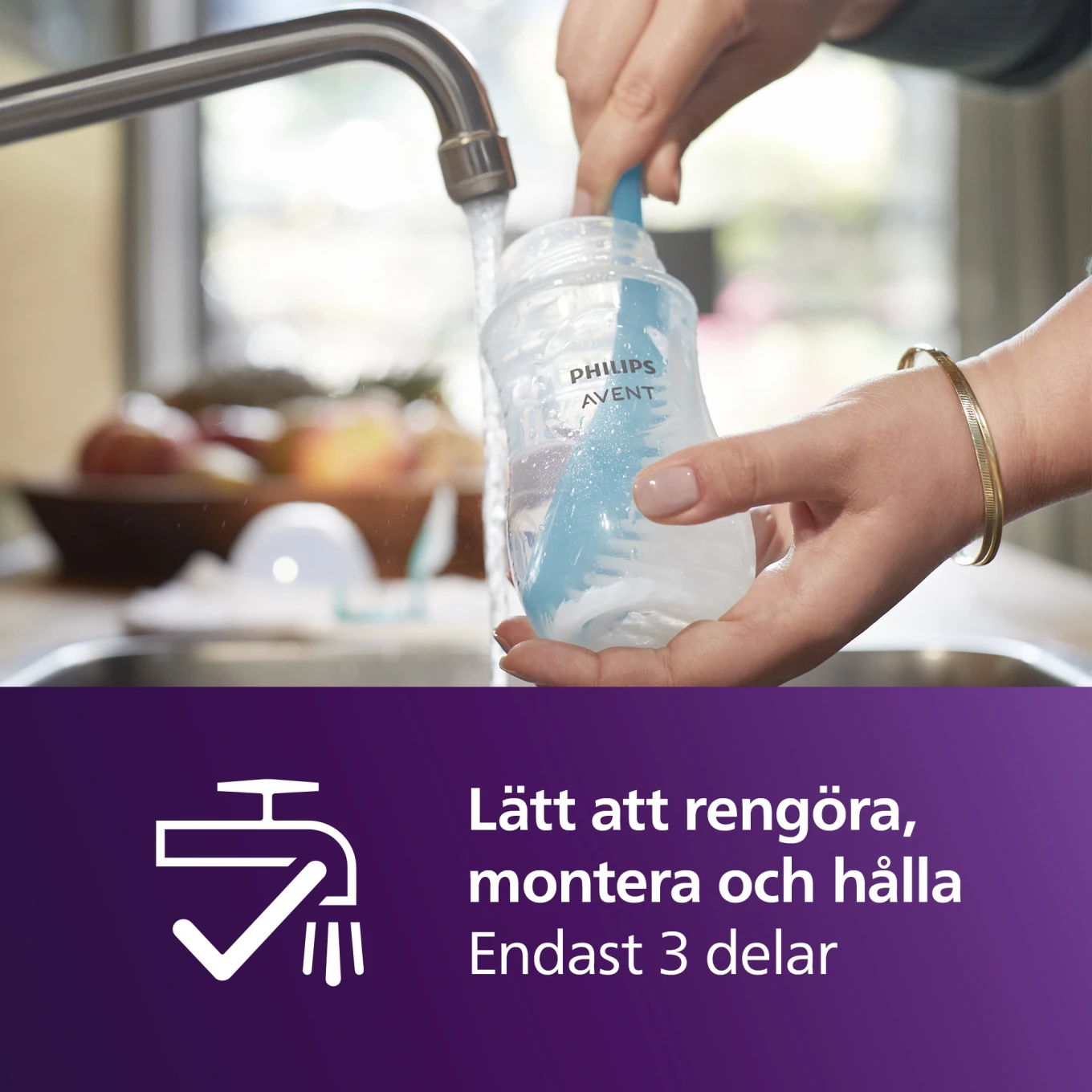 Philips Avent Natural Response Dinapp flöde 1 2-pack Philips Avent