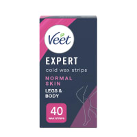 Veet Expert Cold Wax Strips Normal Skin Legs & Body 40 pcs