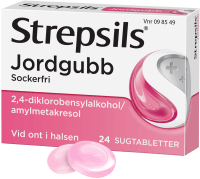 Strepsils Jordgubb sugtablett 24 st