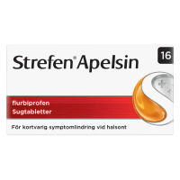 Strefen Apelsin sugtablett 8,75 mg 16 st