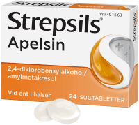 Strepsils Apelsin sugtablett 24 st
