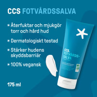 CCS fotvårdssalva 175 ml