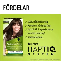 Schwarzkopf Natural & Easy Hårfärg 580 Mörkbrun