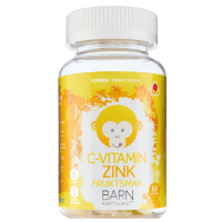 Monkids C-vitamin + Zink Fruktsmak 60 st