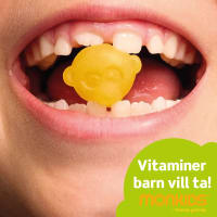 Monkids C-vitamin + Zink Fruktsmak 60 st