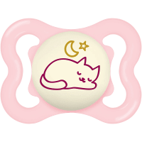 MAM Supreme Night Napp 0-6 mån Silk Box Rosa