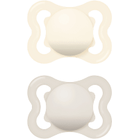 MAM Air Napp Natural Rubber 0-6 mån 2-pack Neutral