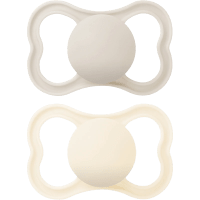 MAM Air Napp Natural Rubber 6-16 mån 2-pack Neutral