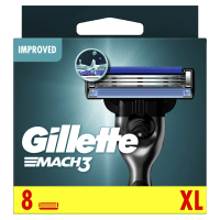 Gillette Mach3 Base Rakblad För Män 8 rakblad