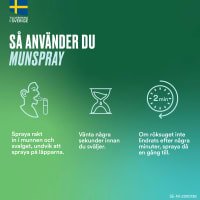 Nicorette Fruktmint munhålespray 1 mg/spray 150 sprayningar