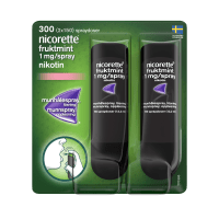 Nicorette Fruktmint munhålespray 1 mg/spray 300 sprayningar