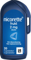 Nicorette Frukt komprimerad sugtablett 2 mg 20 st