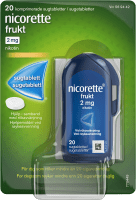 Nicorette Frukt komprimerad sugtablett 2 mg 20 st