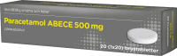 Paracetamol ABECE Brustablett 500 mg 20 st