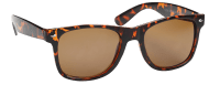 Haga Eyewear Solglasögon Miami Havana Brown lens