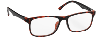 Lix Läsglasögon Stockholm Matt Havana Black +1,5