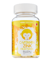 Monkids C-vitamin + Zink Fruktsmak 60 st