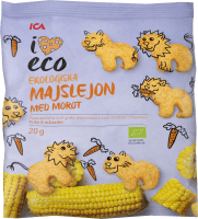 ICA I Love Eco Majslejon Morot 20 g