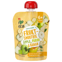 ICA I Love Eco Fruktsmoothie Äpple Päron Banan 90 g