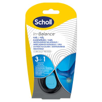 Scholl In-Balance Smärtlindrande Sulor Hälinlägg 1 par L