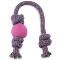 Beco Hundleksak Boll+Rep Large Rosa