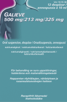 Galieve Oral suspension i dospåse 500mg/213mg/325mg Dospåse, 12st