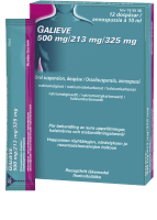 Galieve Oral suspension i dospåse 500mg/213mg/325mg Dospåse, 12st