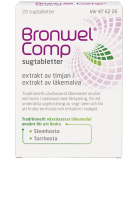 Bronwel Comp Sugtabletter 20 st