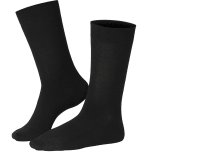 Life Wear Komfortstrumpa Lös Resår Bambu Svart 46/48
