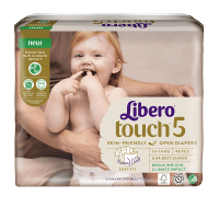 Libero Touch 5 Öppen Blöja 10-14 kg, 40 st