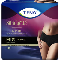 TENA Silhouette Normal Noir Medium 10 st